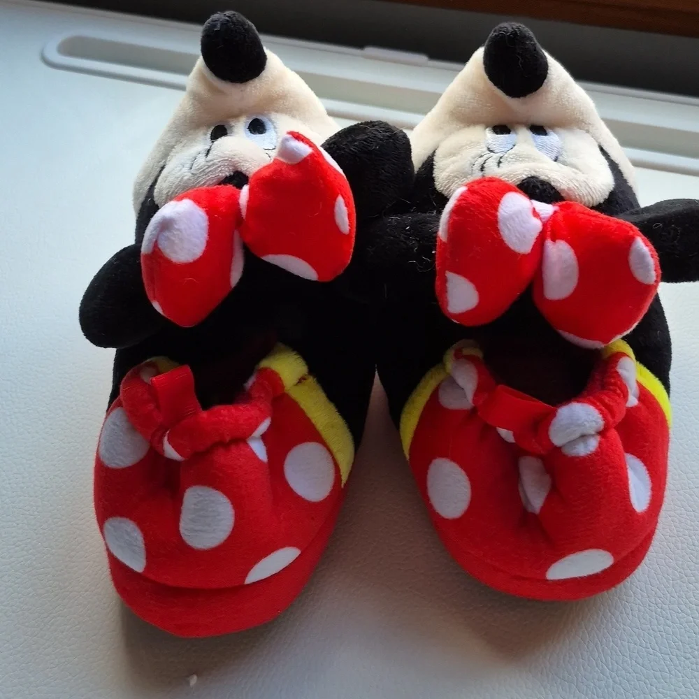 Toddler Girls Minnie Mouse Slippers